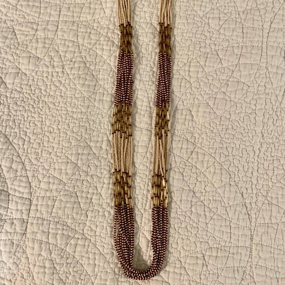 Francesca's Beaded Boho Necklace